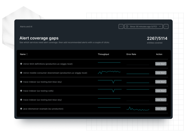 Anomalies, Incidents, and Issues Homepage in New Relic